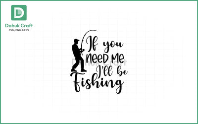 Fishing SVG – Less Talk, More Cast Fishing SVG PNG & EPS V6 SVG dahukdesign 