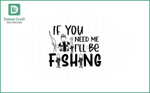 Fishing SVG – Less Talk, More Cast Fishing SVG PNG & EPS V8 SVG dahukdesign 