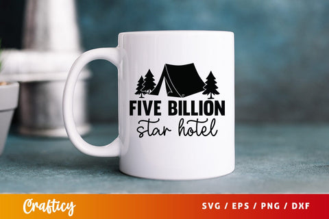Five billion star hotel SVG Design SVG Designangry 