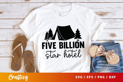 Five billion star hotel SVG Design SVG Designangry 