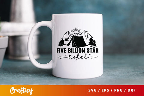 Five billion star hotel SVG Design SVG Designangry 