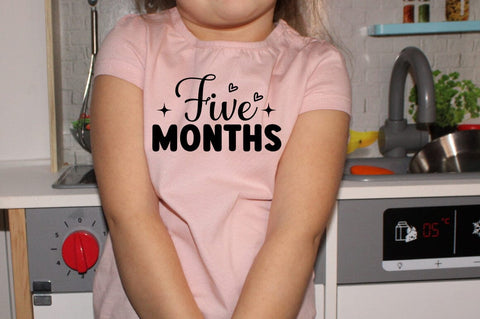 Five months SVG Design SVG Designangry 