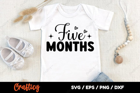 Five months SVG Design SVG Designangry 