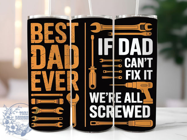 Fix-It Legend Best Dad Tumbler, If Dad Can't Fix It Tumbler, Funny Dad Sublimation PNG, Tool Theme Tumbler Design, Father's Day Gift Wrap, Dad Joke Tumbler Design, DIY Dad Tumbler Sublimation ToriDesigns 