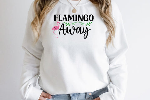 Flamingo Away SVG Design SVG Designangry 
