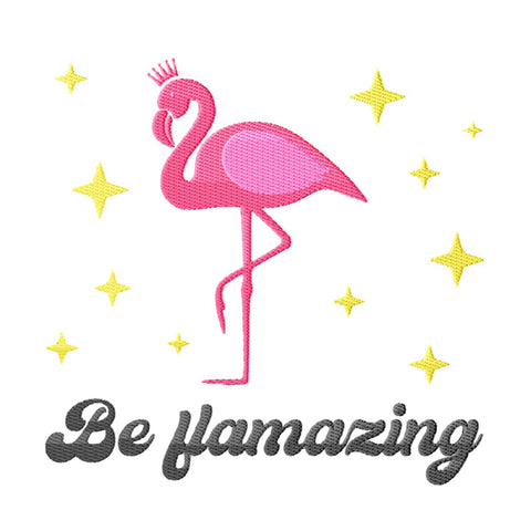 Flamingo Embroidery Designs Bundle - 6 Designs, Flamingo Quotes Embroidery Patterns, Flamingo Sayings Embroidery Files Embroidery/Applique DESIGNS HappyDesignStudio 