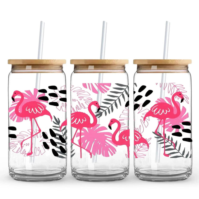 Flamingo Flo 9.7 x 4.3 UV Wrap (Cup NOT Included) Physical DIY Craft Warehouse 