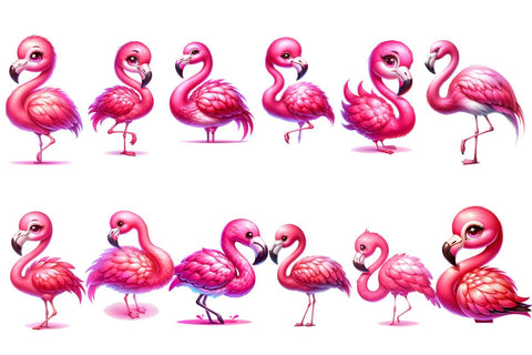 Flamingo Sublimation Bundle,Illustrator Clipart,Quotes and Sayings,Food & Drink,On Sale, Print & Cut Sublimation Newmockups 