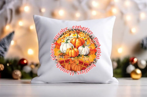 Flannels smores sweater campfire pumpkin bonfires PNG Design Sublimation Designangry 