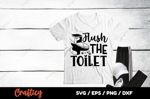 Flash the toilet SVG Design SVG Designangry 