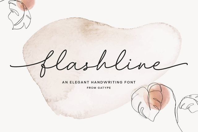 Flashline Font gatype 
