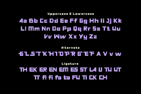 Flasty - Futuristic Font Font twinletter 