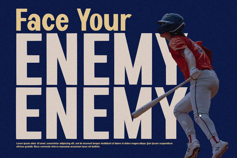 Flatline - Display Sans Font Alpaprana Studio 