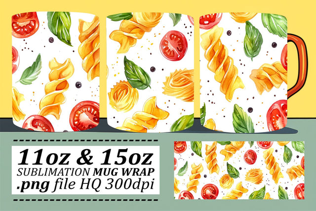 Flavorful Fast Food Pattern Wrap Sublimation afrosvg 