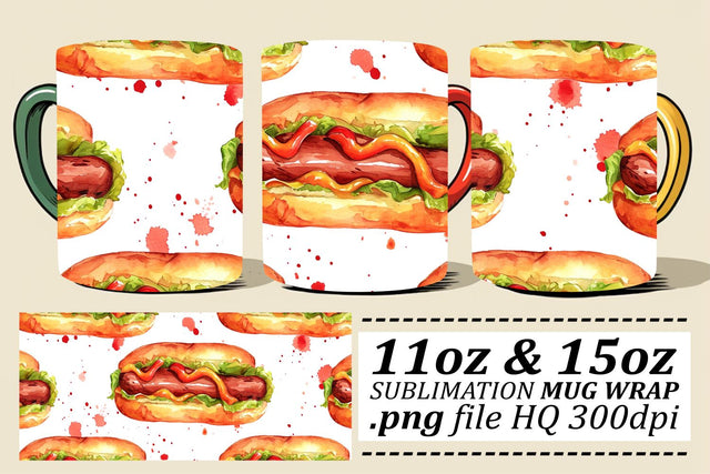 Flavorful Mug Wrap Sublimation Sublimation afrosvg 