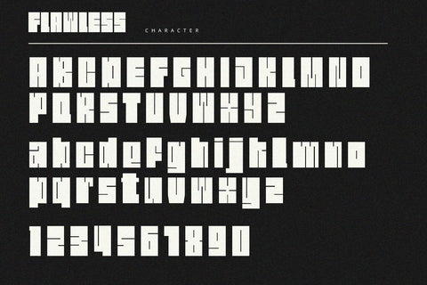 Flawless - Display Font Font Alpaprana Studio 