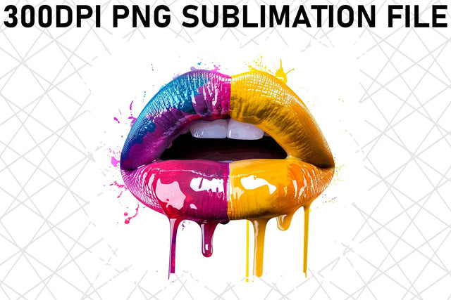 Flawless Lip Artistry - Sublimation Delights Sublimation afrosvg 