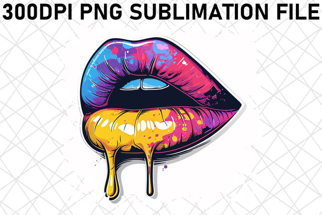 Flawless Lip Beauty - Sublimation Masterpiece Sublimation afrosvg 