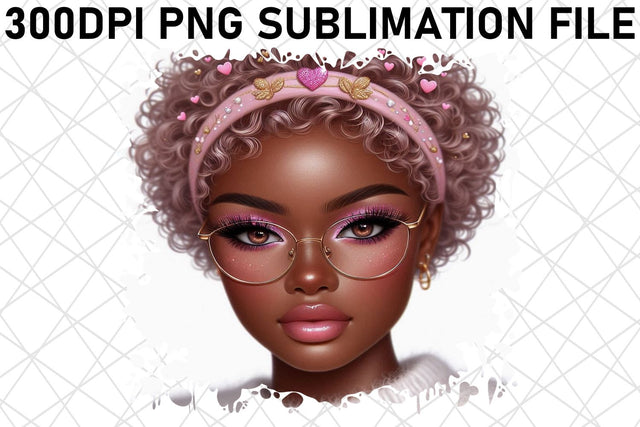 Flawless PNG designs, for quick sublimation success! , Love Girl Sublimation afrosvg 