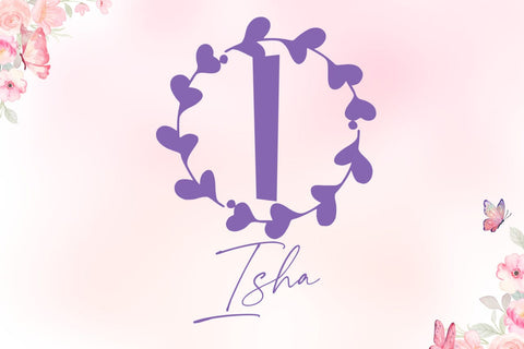 Fleuric Monogram Font Font Dm Letter Studio 