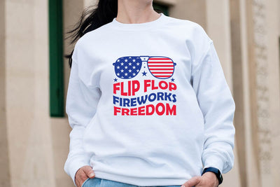flip flop fireworks freedom SVG Angelina750 