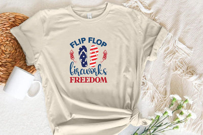 flip flop fireworks freedom SVG Angelina750 