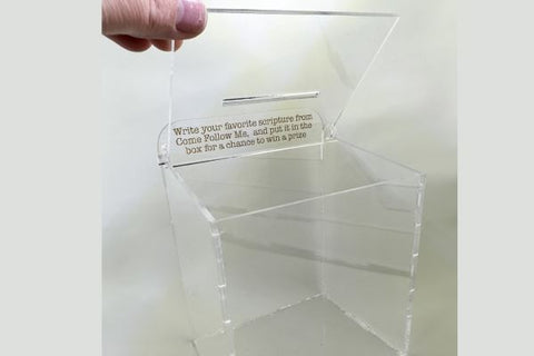 Flip Top Box Laser SVG File SVG Crafting With Brenna 