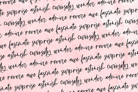 Flirty Script Font Font Beck McCormick 