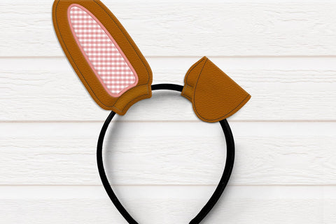 Floppy Dog Ear ITH Headband Slider Applique Embroidery Embroidery/Applique DESIGNS Designed by Geeks 