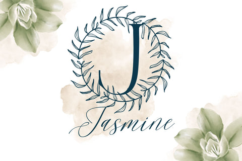 Floradence Monogram Font Dm Letter Studio 