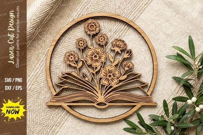 Floral Arch Frame Laser Cut, floral svg, flower frame svg SVG Regulrcrative 