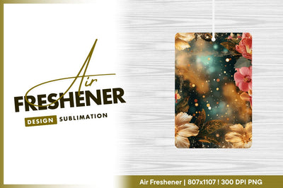 Floral arrangement with golden bokeh background Sublimation Regulrcrative 