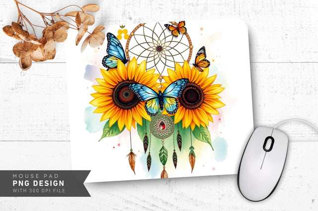 Floral Artistry Mousepad Sublimation Regulrcrative 