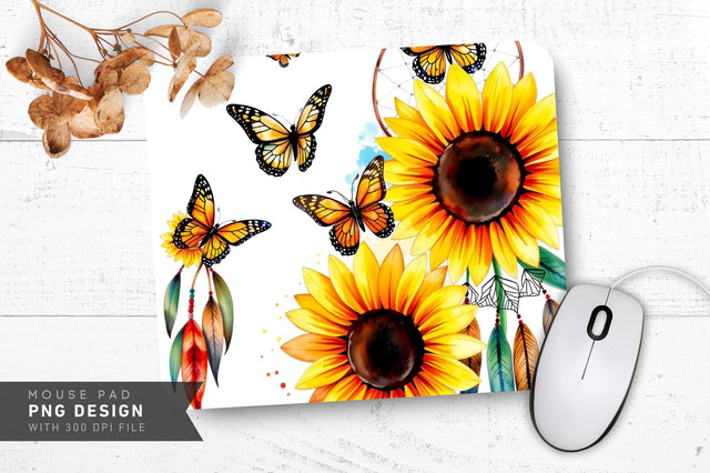 Floral Artistry Mousepad Sublimation Regulrcrative 