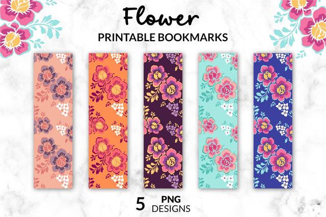 Floral Bookmarks, Flower Bookmarks, Watercolor Bookmarks, Printable Bookmark, Bookmark Design, Pdf Bookmark, Bookmark Bundle, Bookmark Set, Diy Bookmarks, Bookmark Sublimation Digital bookmarks, PNG file SVG KatineDesign 
