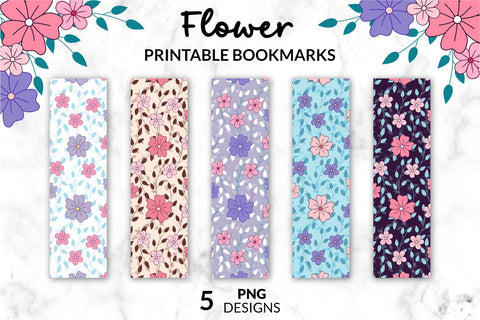Floral Bookmarks, Flower Bookmarks, Watercolor Bookmarks, Printable Bookmark, Bookmark Design, Pdf Bookmark, Bookmark Bundle, Bookmark Set, Diy Bookmarks, Bookmark Sublimation Digital bookmarks, PNG file SVG KatineDesign 