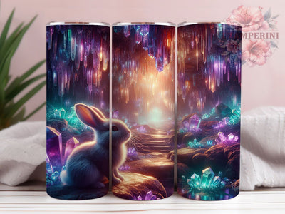 Floral Bunny Egg Hunt Tumbler, Floral Easter Tumbler, Spring Bunny Wrap, Colorful Egg Hunt Wrap, Stylish 20oz Wrap, Sublimation Design, Trendy Gift Idea Sublimation Li Zamperini 