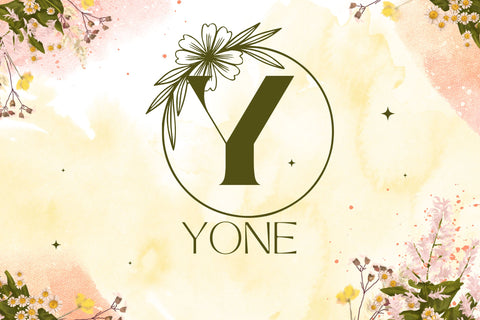 Floral Charm Monogram Font Dm Letter Studio 