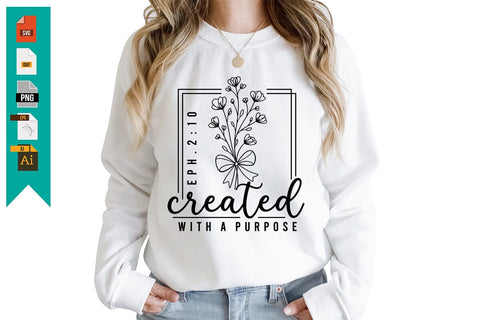 Floral Christian SVG Design SVG Craftlabsvg24 