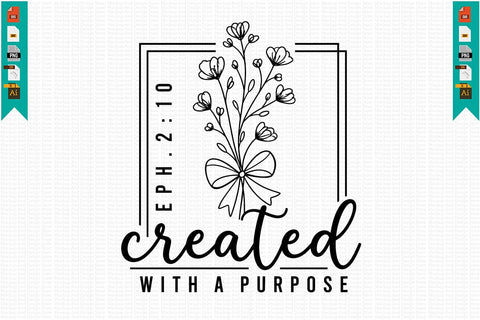 Floral Christian SVG Design SVG Craftlabsvg24 