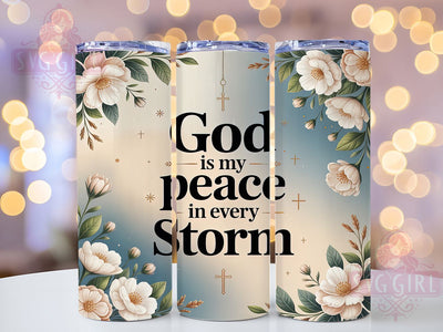 Floral Cross Faith 20oz Tumbler, Floral Cross Design, Christian Sublimation PNG, Faith Based Tumbler Wrap, Inspirational Cross Wrap, 20oz Tumbler Sublimation, Christian Floral Design Sublimation SvggirlplusArt 