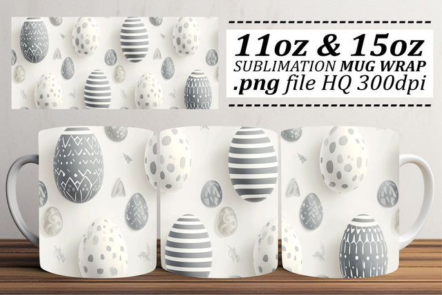 Floral Easter Mug Designs | Spring Sublimation 11oz 15oz Sublimation afrosvg 