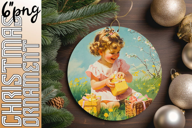 Floral Easter Ornaments - Sublimation Assortment Sublimation afrosvg 