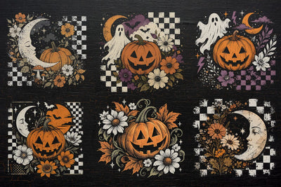 Floral Fall Pumpkin Png, Fall Pumpkin Png, Thanksgiving Png SVG DesignDestine 