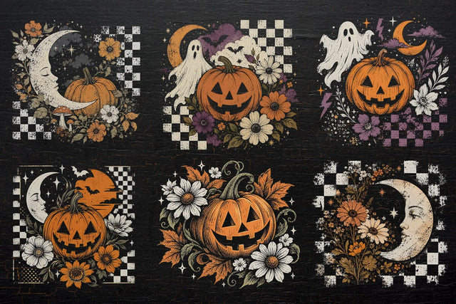 Floral Fall Pumpkin Png, Fall Pumpkin Png, Thanksgiving Png SVG DesignDestine 