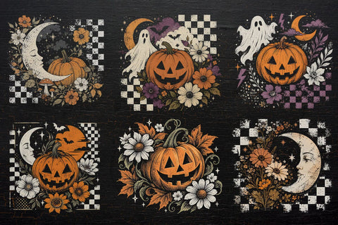 Floral Fall Pumpkin Png, Fall Pumpkin Png, Thanksgiving Png SVG DesignDestine 