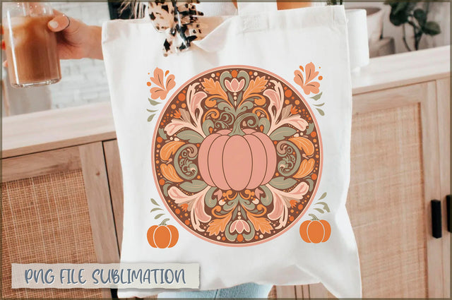 Floral Fall Tote Bag Sublimation Shetara Begum 