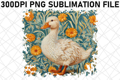 Floral Farm Animal Sublimation Design Sublimation afrosvg 