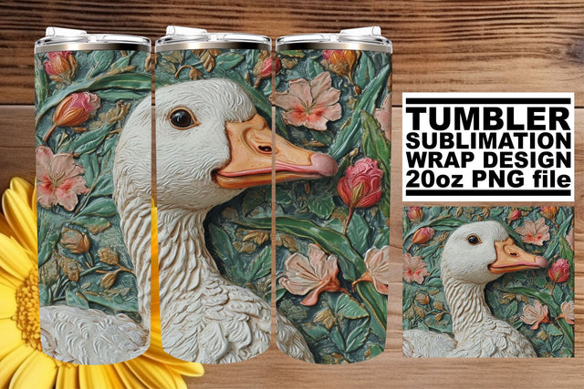 Floral Farmyard Joy Tumbler Bliss - Spring Delight Sublimation afrosvg 