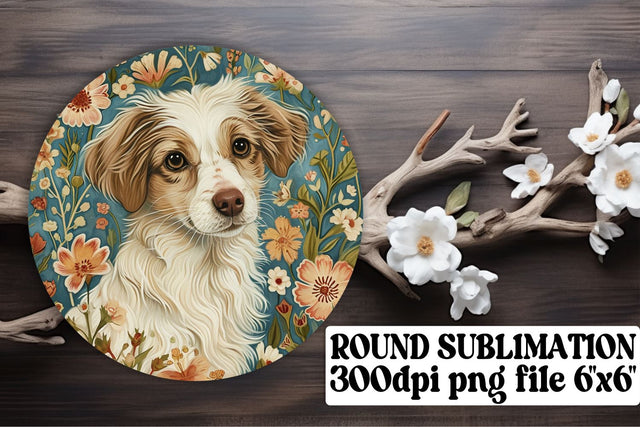 Floral Fauna Animal Print Keychain Set Sublimation afrosvg 